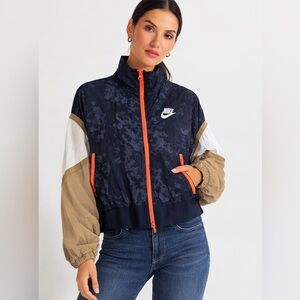 NikeCourt Slam Tennis Jacket Colorblock Camo Windbreaker